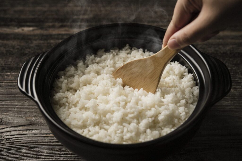 How to cook rice